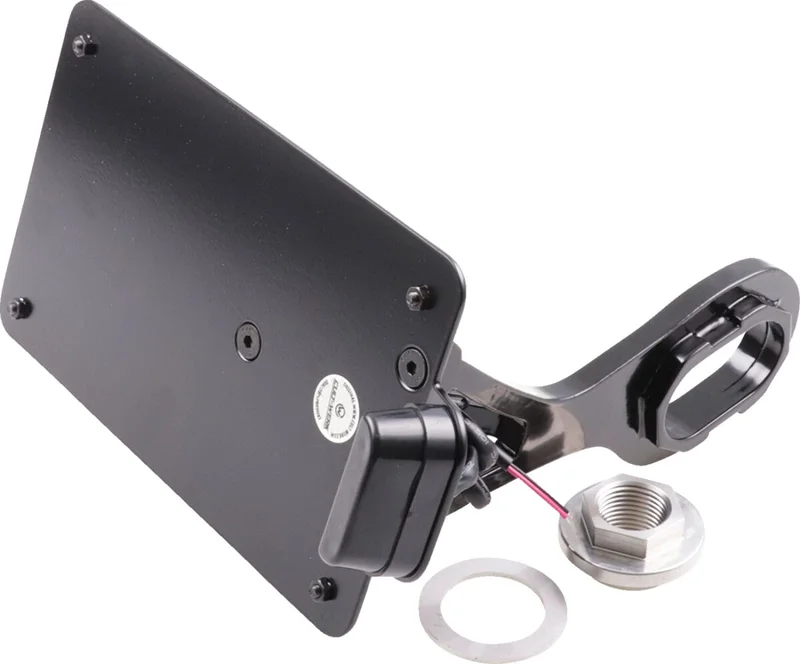 Cult-Werk Side mount license plate bracket. France