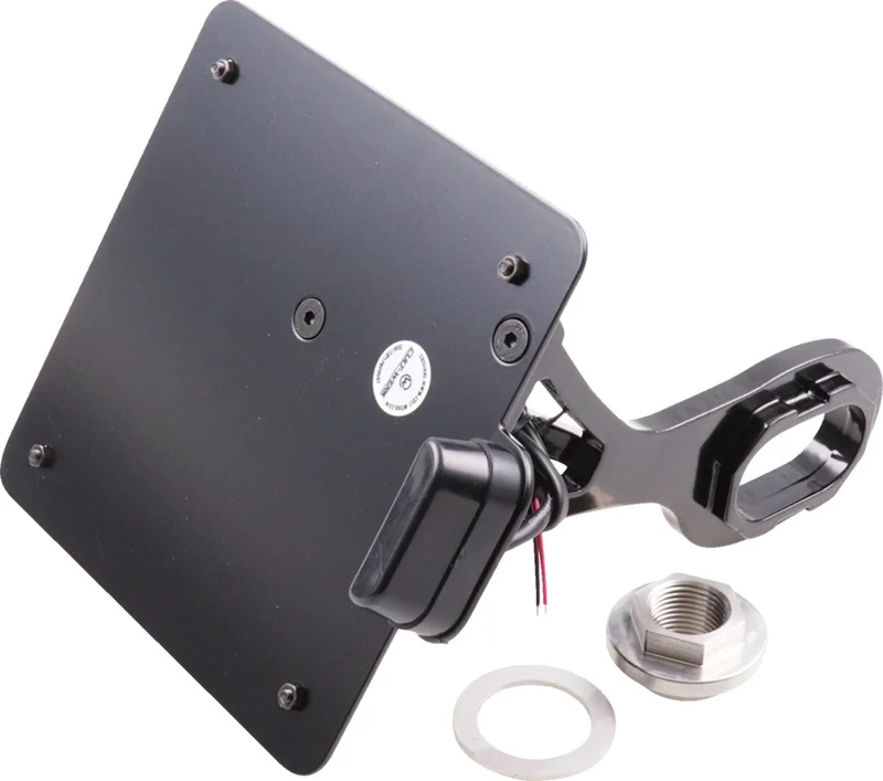 Cult-Werk Side mount license plate bracket. Italy