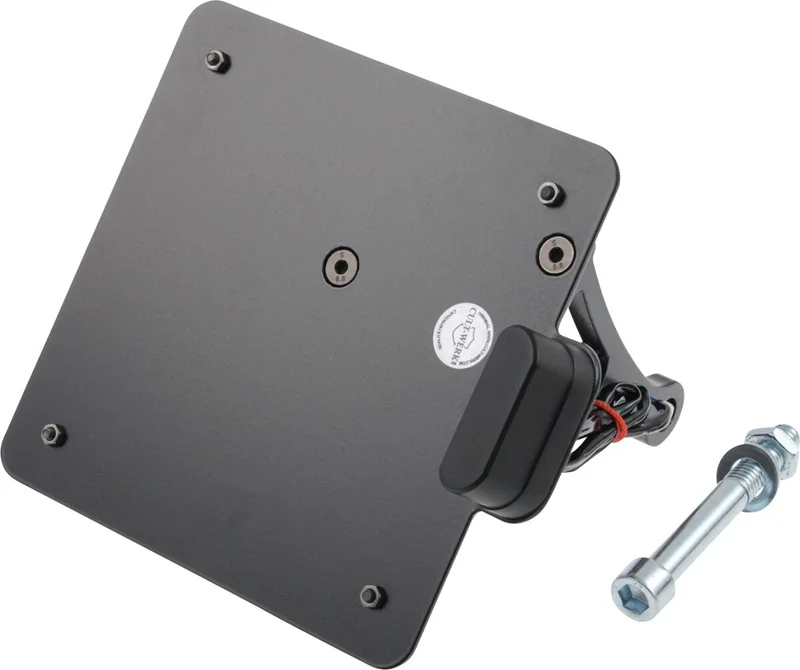 Cult-Werk Side mount license plate bracket. Italy