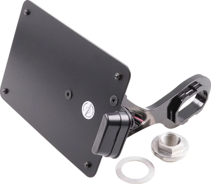 Cult-Werk Side mount license plate bracket. Netherlands