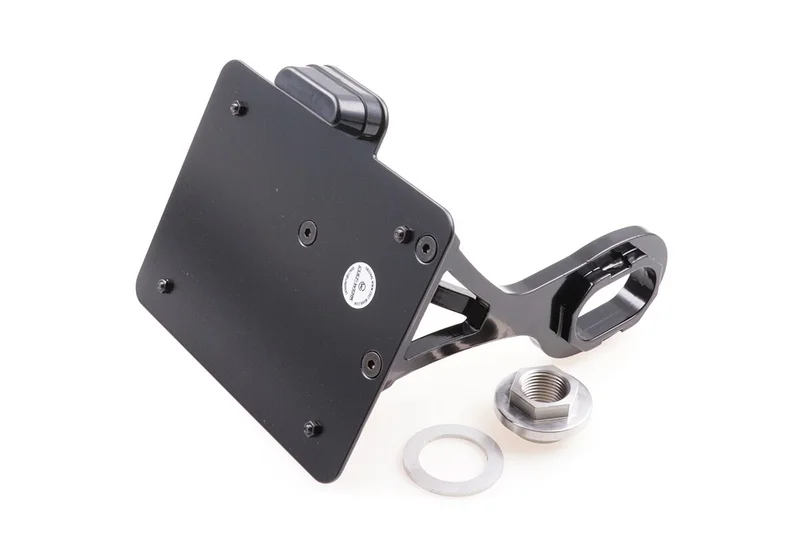 Cult-Werk Side mount license plate bracket. Switzerland