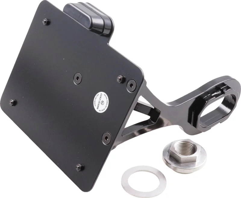 Cult-Werk Side mount license plate bracket. Switzerland