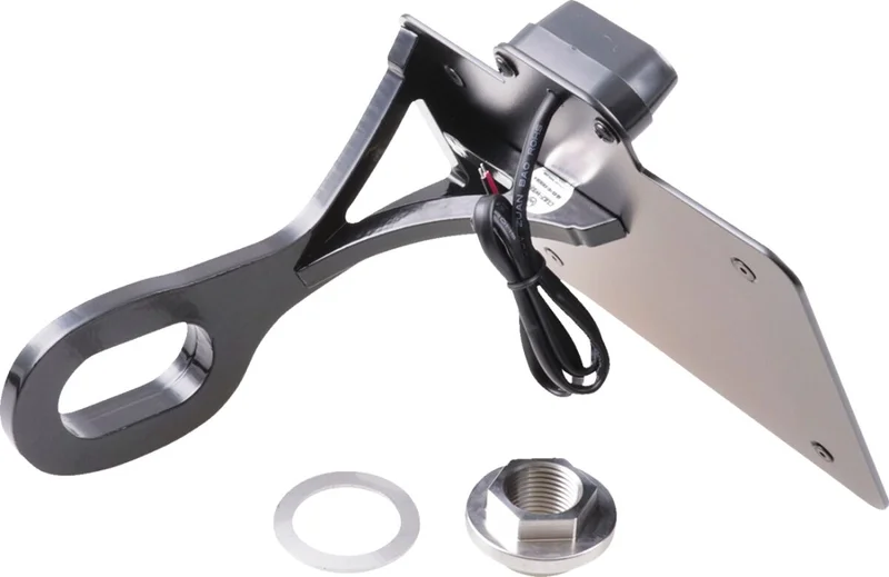 Cult-Werk Side mount license plate bracket. Switzerland