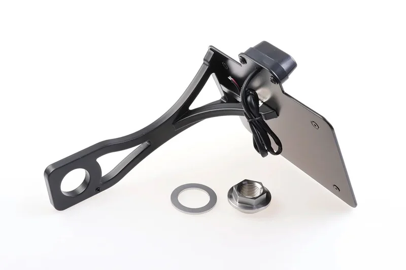Cult-Werk Side mount license plate bracket. Switzerland