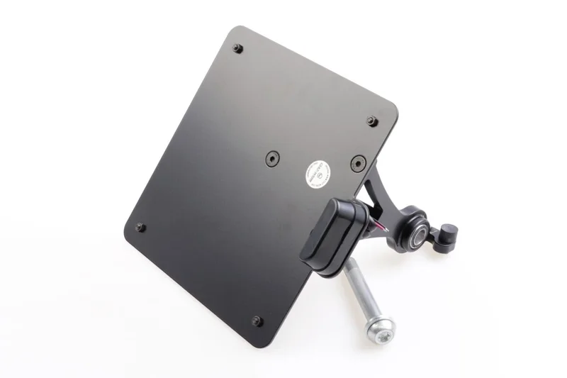 Cult-Werk Side mount license plate bracket, black. Germany
