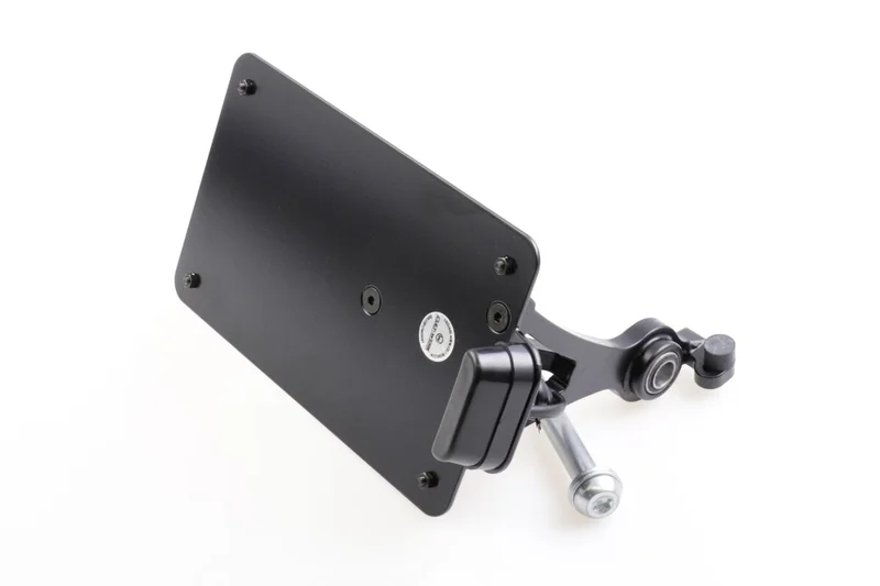 Cult-Werk Side mount license plate bracket, black. France