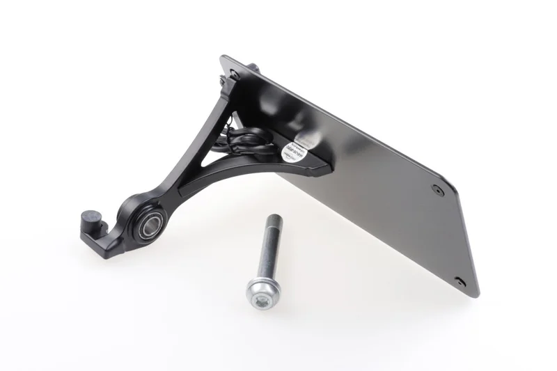 Cult-Werk Side mount license plate bracket, black. France