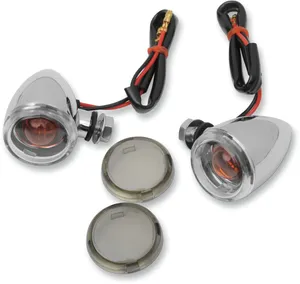 Drag Specialties LIGHT MINI-DEUCE CLR/SMK