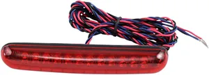 Custom Dynamics Knight Riderz LED Light Bar<br><ul><li>LED turn signal light bars will work with flashers that flash between 60-120 times per second; perfect for auxiliary turn signals; single intensity, does not provide a running light</li><li>Features 12 super-bright LEDs</li><li>3M™ double-sided tape for easy mounting</li><li>Work with any 12VDC system with no load equalizer or resistors required</li></ul>