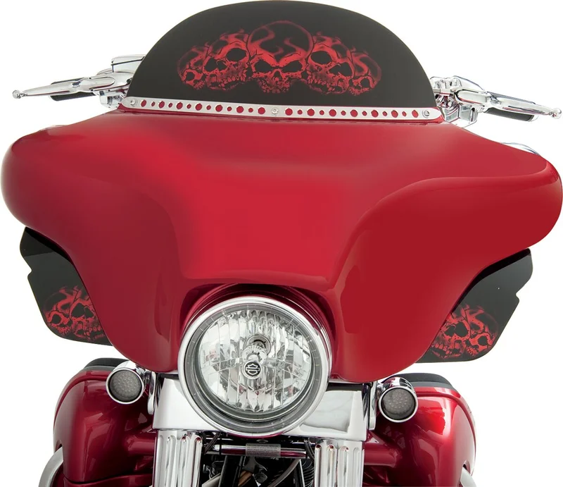 Kuryakyn LED Halo Headlight and Passing Light Trim Rings
