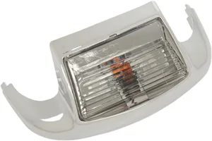 Drag Specialties Front Fender Tip Light<br><ul><li>These tip lights are a perfect fit on OEM and aftermarket front and rear fenders</li><li>Clear fender light comes with amber and red bulb</li><li>Replacement lenses available separately</li></ul>