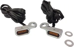 Drag Specialties LIGHTS MRKR CHR AMBR HYD