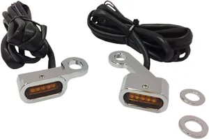 Drag Specialties LIGHTS MRKR CHR AMBR XL