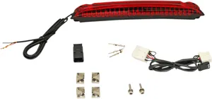 Custom Dynamics LIGHT LUGGAGE RACK RED