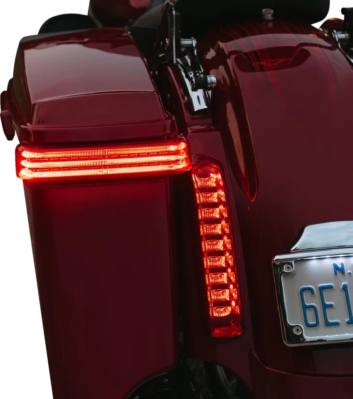 Custom Dynamics LIGHT LED SBAG BLK/RED