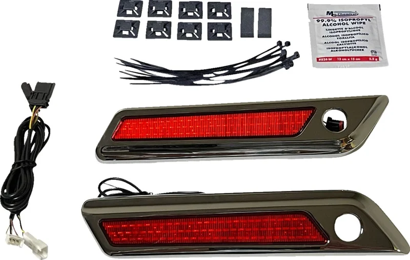 Custom Dynamics LIGHT SBAG HNGE RED/CHR