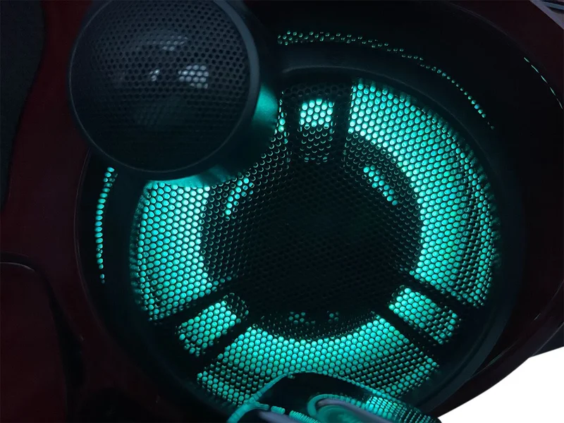 Custom Dynamics Dynamics, ProGLOW LED fairing speaker lights. Upper