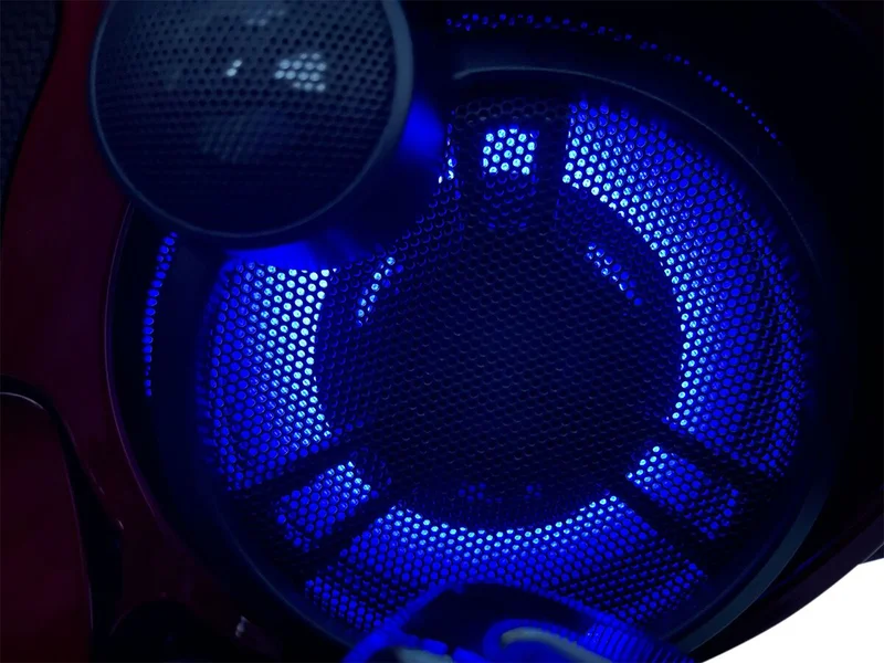 Custom Dynamics Dynamics, ProGLOW LED fairing speaker lights. Upper