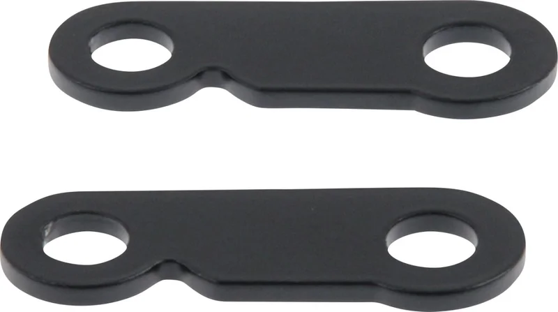 Cult-Werk Turn signal bracket set. Front. Black