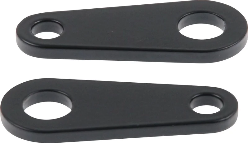 Cult-Werk Turn signal mount kit. Rear. No angle. Black