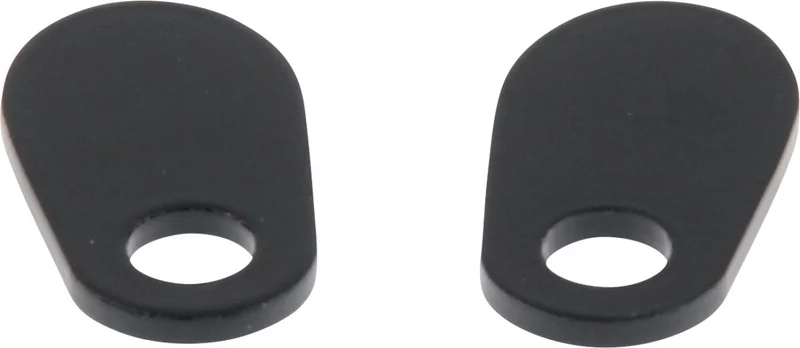 Cult-Werk Turn signal mount kit. Rear. No angle. Black