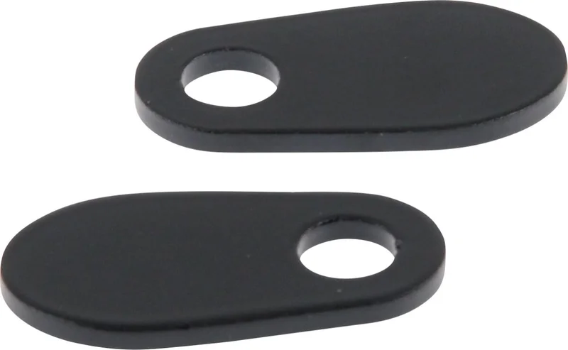 Cult-Werk Turn signal mount kit. Rear. No angle. Black