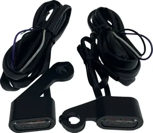 Drag Specialties LIGHTS MKR BLK/SMOKE 04-13 XL