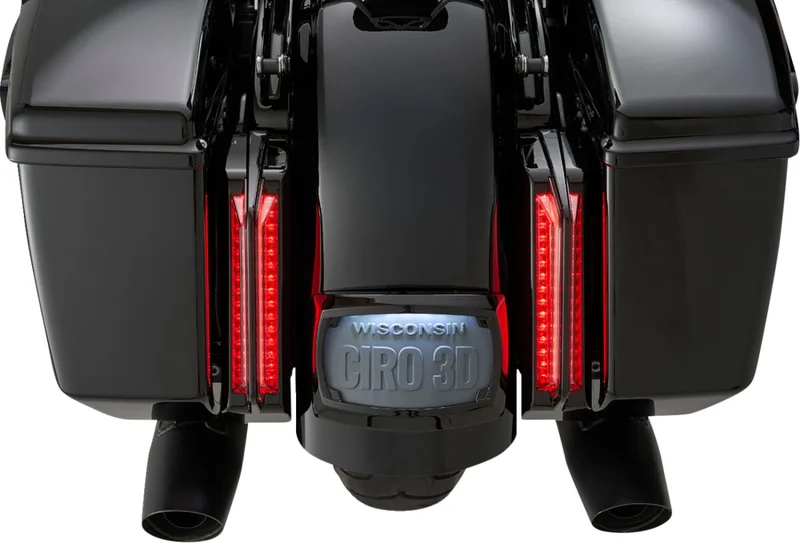 Ciro 3D LIGHTS TAIL FILLER PANEL RED L