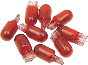 Drag Specialties BULB RED 5W T10 10PK