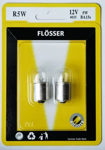 FLOSSER BULB R5W 12V 5W BA15S 10PK