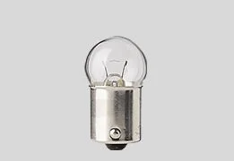 FLOSSER BULB 12V 21W BA15S ROUND GLOBE 10PK
