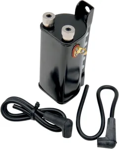 Drag Specialties COIL W/WIRES 48-60 BLK/SQ