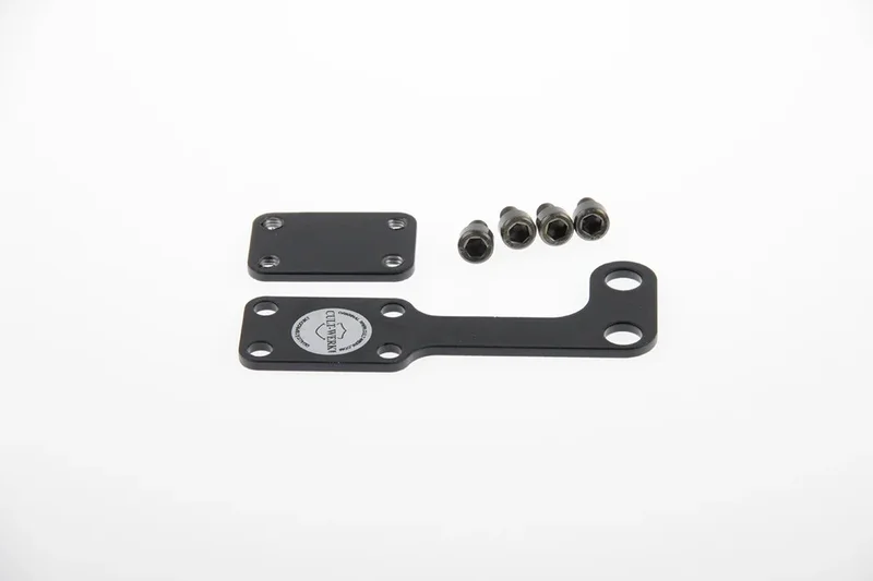 Cult-Werk Ignition coil relocation bracket kit. Black