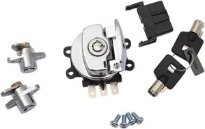 Drag Specialties SWITCH IGN W/SB LOCKS CHR