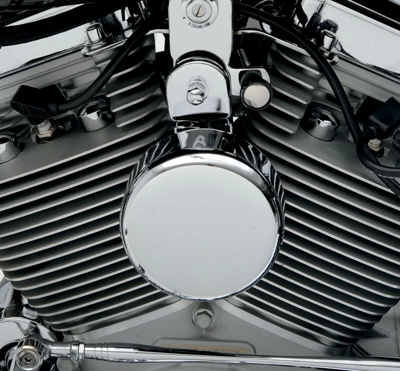 Drag Specialties COVER HORN RND CHR