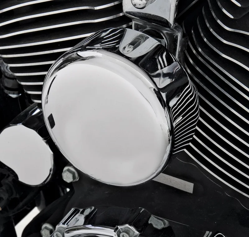 Drag Specialties COVER HORN RND CHR