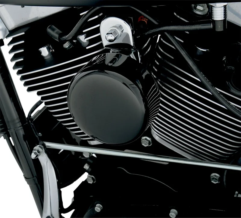 Drag Specialties COVER HORN RND BLK
