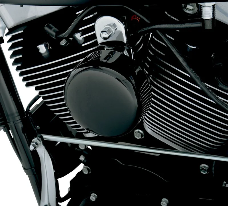 Drag Specialties COVER HORN RND BLK
