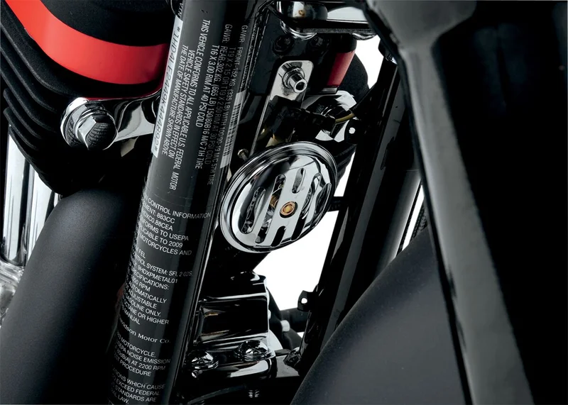 Drag Specialties HORN 2.5 CHR SLOTTED
