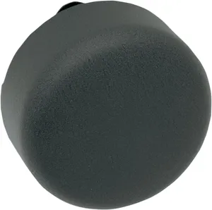 Drag Specialties COVER HORN RND BLK WRKL