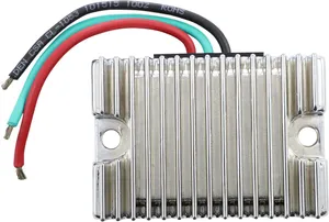 Drag Specialties Premium Voltage Regulator<br><ul><li>Fully assembled in the USA with domestic made electrical boards</li><li>Tested three different times during the assembly process to ensure the best possible product</li><li>Superior internal heat management results in better, more reliable performance</li><li>Aluminum die-cast housing</li><li>Made in the USA</li></ul><br>For use with 6 V to 12 V conversions.