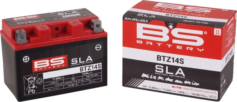 BS BATTERY BATTERY BTZ14S SLA 12V 230 A
