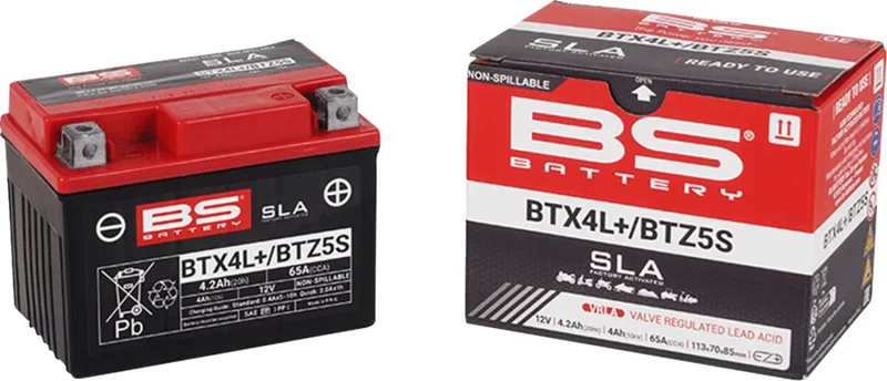 BS BATTERY BATTERY BTX4L SLA 12V 50 A