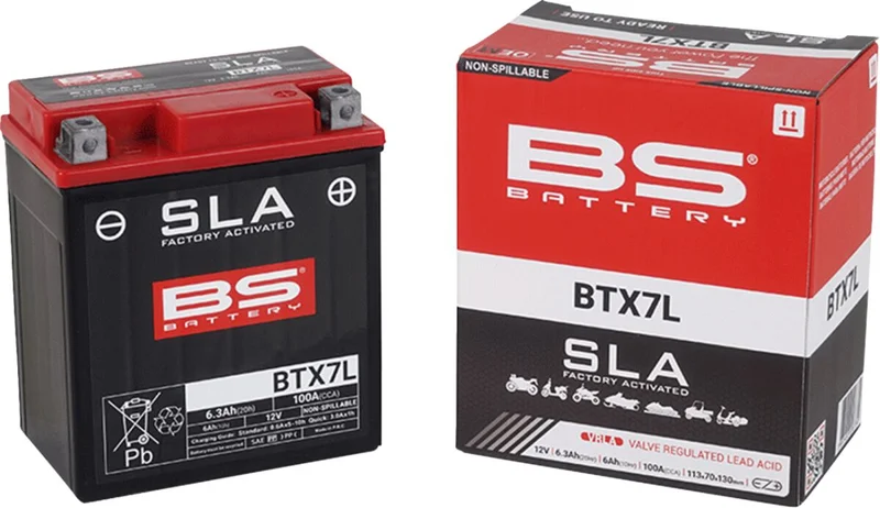 BS BATTERY BATTERY BTX7L SLA 12V 100 A