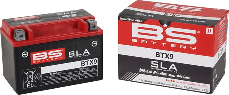 BS BATTERY BATTERY BTX9 SLA 12V 135 A