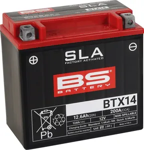 BS BATTERY BATTERY BTX14 SLA 12V 200 A