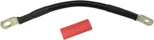 Drag Specialties CABLE BATTERY BLK 8