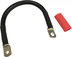 Drag Specialties CABLE BATTERY BLK 10