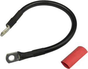 Drag Specialties CABLE BATTERY BLK 13