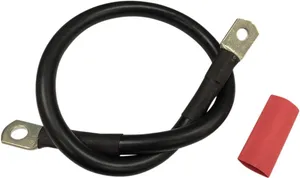 Drag Specialties CABLE BATTERY BLK 18